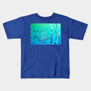 Underwater Starfish Doodle Kids T-Shirt